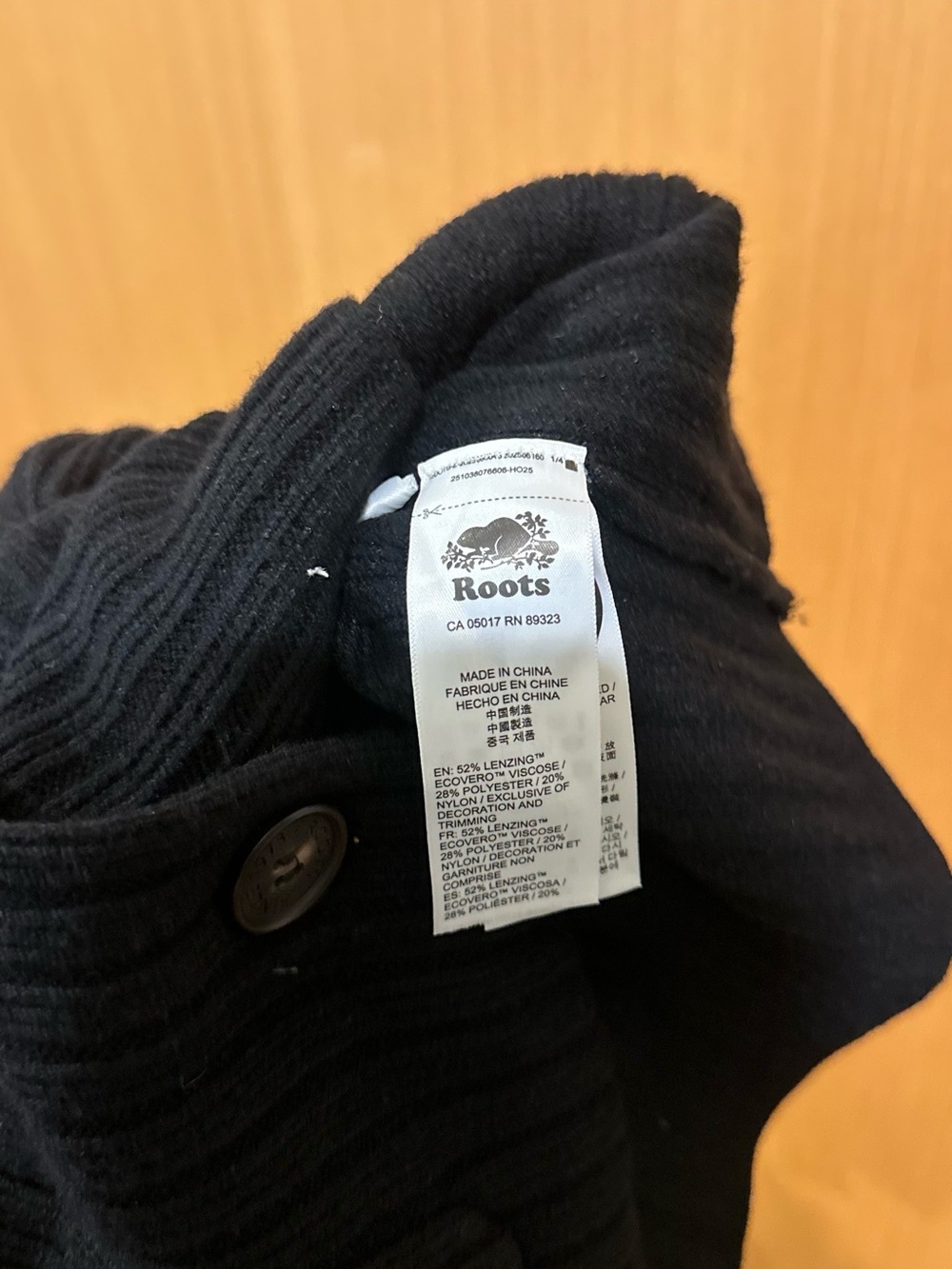 NWT Roots Bowen Rib Cardigan | Size S - Picture 7 of 7
